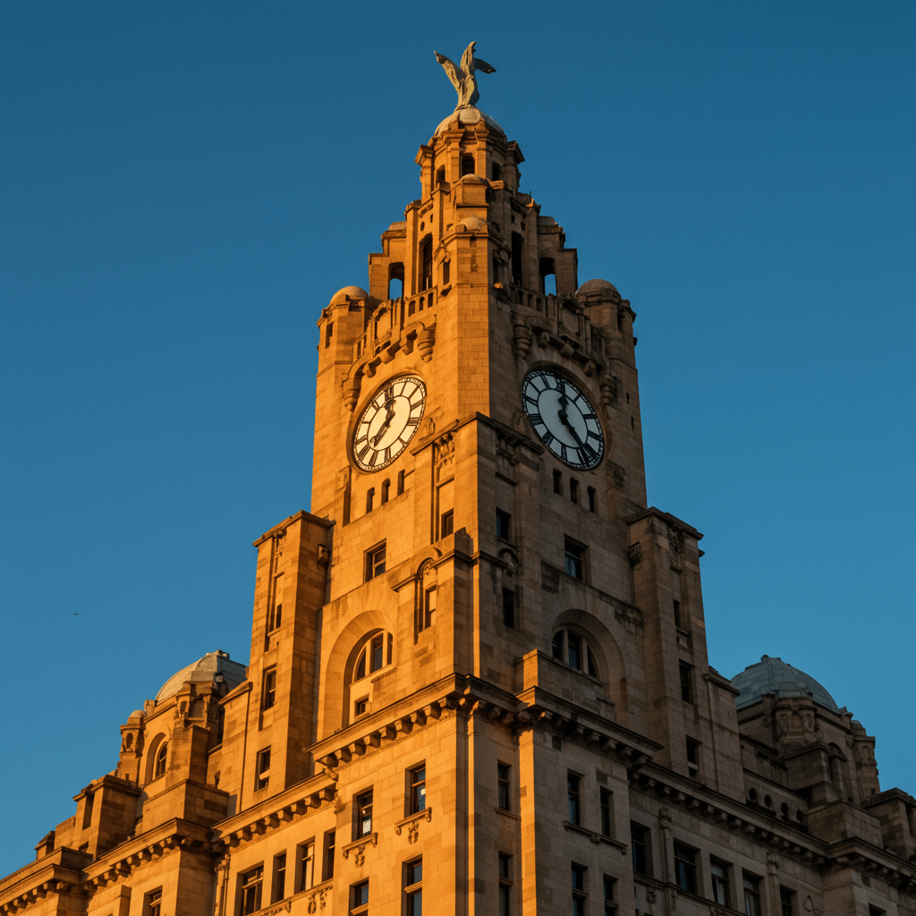 The Liver Buildings, Liverpool, UK